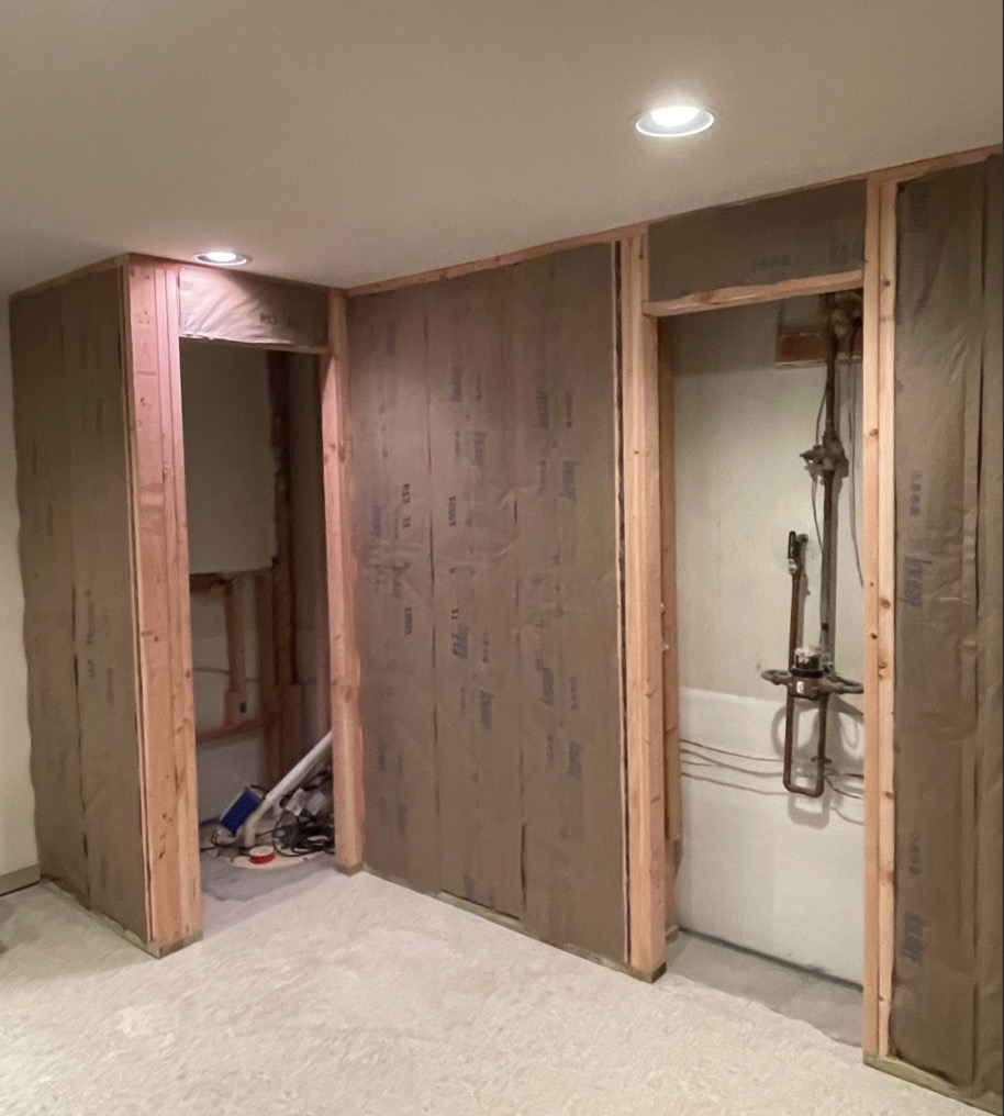 Basement bathroom remodeling Overland Park KS