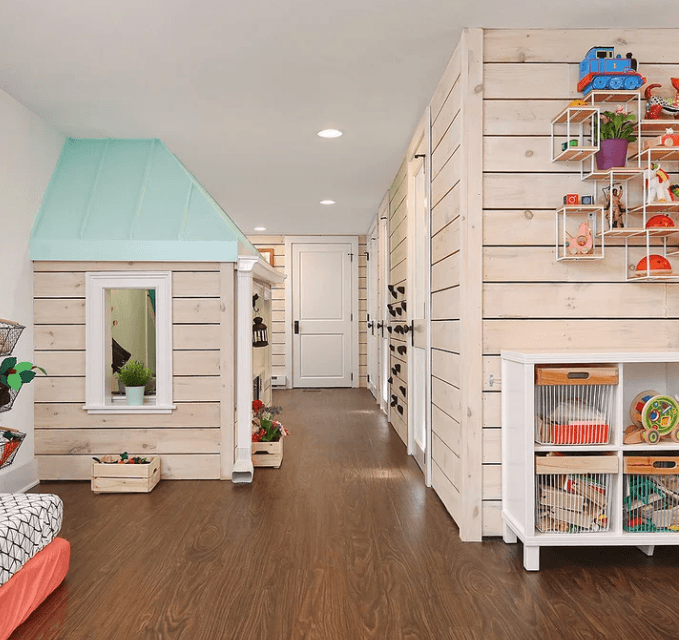 Basement playroom Overland Park KS