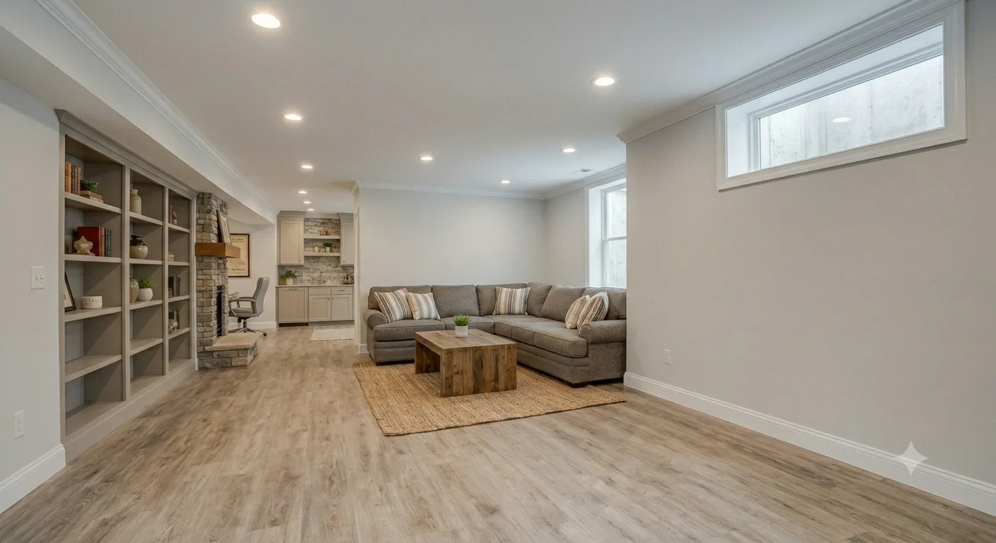Basement remodeling Overland Park KS